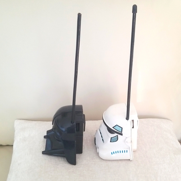 Vintage 1994 Darth Vader, Stormtrooper Star Wars walkie talkies. - Picture 2 of 6